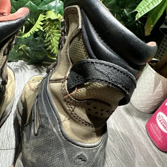 Simms G3 Guide Boots Men’s 10 Dark Elkhorn Nubuck Leather Wading Fishing Vibram - Picture 7 of 13